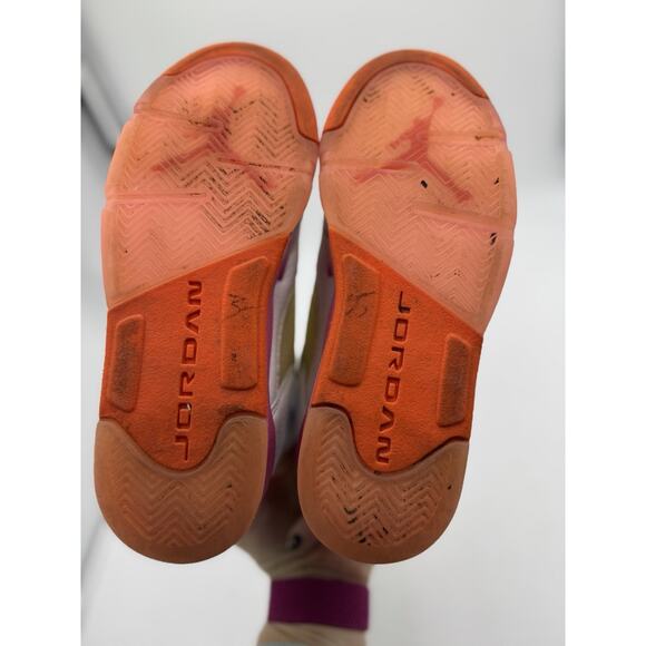 Size 4y Jordan 5 Retro WNBA Pinkscile 440992-168 bs916 - Picture 6 of 7